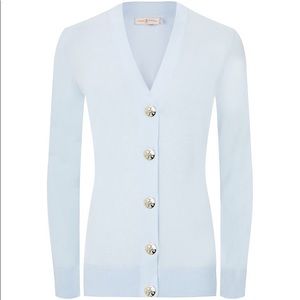 Tory Burch cardigan & coordinating top, XS